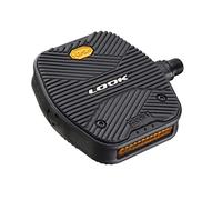 Look Cycle - Pedales de Bicicleta Geo City Grip - Pedales Planos - Seguridad Antideslizante - Innovador Activ Grip Rubber - Pedal de Bicicleta Urbana de Alto Rendimiento Premium - Negro