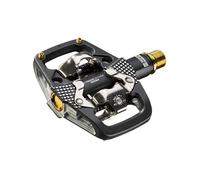 LOOK Cycle - X-Track En-Rage Plus TI Pedales MTB - Compatibles con el Mecanismo Estándar SPD - Cuerpo de Aluminio Forjado Ultra Resistente - Eje de Titanio - Pedales Ideales para Bicicletas Enduro