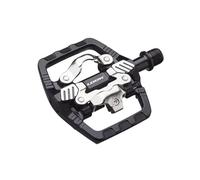 Look Pedales Híbridos Gravel X-Venture+, Lado Plano y Lado Compatible con SPD, Cuerpo de Aluminio con Pin, 190 g