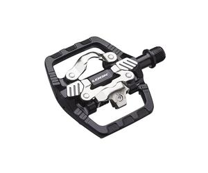 Look Pedales Híbridos Gravel X-Venture+, Lado Plano y Lado Compatible con SPD, Cuerpo de Aluminio con Pin, 190 g