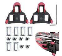 Look tacos para zapatillas de ciclismo, tacos para zapatillas de ciclismo - 2X Tacos para zapatos de pedales de ciclismo - Calas para ciclismo de interior y de carretera, clips para bicicleta de carre