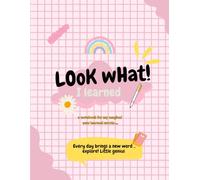 Look what I learned: A note book for my magical new learned words