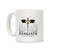 LookHUMAN Taza de café Fourth Wing Basgiath War College