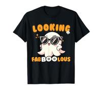 Looking Fab Boo Lous Fabulous Ghost Halloween Camiseta