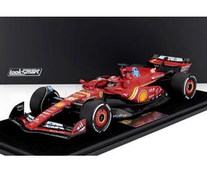 LOOKSMART 1/18 FERRARI F1 SF24 LECLERC WINNER MONACO 2024 MODELO ESTÁTICO