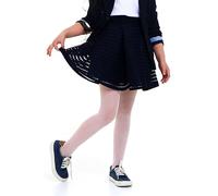 looksy Medias De Red Para Niña Pantimedias De Malla Duraderas Cómodas Con Patrón De Red De Diamantes Pequeños Medias De Moda Fiesta Escolar De Baile Lena, Bianco 7-8 años (122-128 cm)