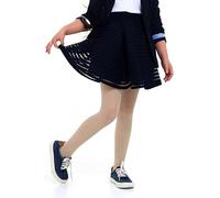 looksy Medias De Red Para Niña Pantimedias De Malla Duraderas Cómodas Con Patrón De Red De Diamantes Pequeños Medias De Moda Fiesta Escolar De Baile Lena, Natural 3-4 años (98-104 cm)