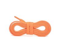 looksy Pack de 2 cordones sintéticos de 7 mm, cordones planos de repuesto para entrenadores, cordones multicolores para zapatos deportivos y de ocio, alta durabilidad para todos los zapatos, Neon