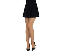 Looksy Trocadero - Medias clásicas italianas para mujer 20 den, medias transparentes y naturales de un solo color, sahara, XL