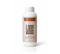 LookWood Protector Para Madera Exterior Sin Película Base Agua Alta Protección UV Fácil Mantenimiento Para Fachadas Puertas Ventanas Muebles De Exterior Y Revestimientos (Roble, 1L)