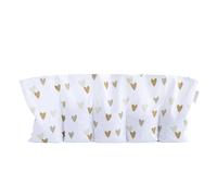 LOOLAY Cojín de huesos de cereza para microondas, 50 x 20 cm, algodón orgánico, con 5 compartimentos, ideal para la tensión muscular y los dolores menstruales (cera, beige y marrón)