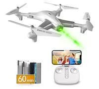 Loolinn | Dron Cuadricóptero con Cámara HD para Niños como Regalo- Tecnología de Posicionamiento de Flujo Óptico, Vuelo Estable, 60 Minutos de Tiempo de Vuelo, Tres Baterías (Regalo para los Niños)