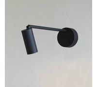 LOOM DESIGN Foco LED Iris, negro, aluminio, Ø 4,5 cm