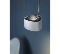 LOOM DESIGN Lámpara colgante LED Air, blanca, aluminio, 13 cm True