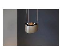 LOOM DESIGN Lámpara colgante LED Air, gris, aluminio, 13 cm True