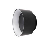 LOOM DESIGN Lámpara LED de techo Cookie negro aluminio Ø 15 cm