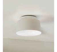 LOOM DESIGN Plafón LED Cookie, aluminio blanco Ø 15 cm