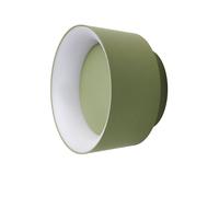 LOOM DESIGN Plafón LED Cookie, aluminio verde Ø 15 cm