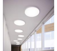 LOOM DESIGN Plafón LED Lucia, blanco, Ø 60 cm aluminio