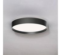 LOOM DESIGN Plafón LED Lucia, negro, Ø 35 cm aluminio EC:EPREL:1115089