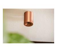 LOOM DESIGN plafón LED Nyx, bronce, IP54 True