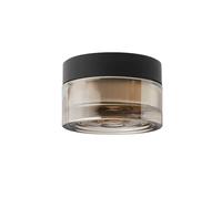 LOOM DESIGN plafón LED Otto Wave, gris, IP65 True