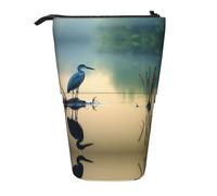 Loon Nature Bird - Estuche retráctil vertical para lápices, caja organizadora de oficina para adultos