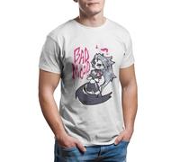 Loona Bad Mood Hip Hop Tshirt Helluva B-OSS Octavia Comedy Casual T Shirt For Adult Cotton Shirt Top