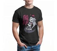 Loona Bad Mood Hip Hop Tshirt Helluva Boss Octavia Comedy Casual T Shirt For Adult Cotton Shirt Top
