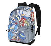 Looney Tunes Batman Comic-Mochila HS FAN 2.0, Multicolor, 30 x 41 cm, Capacidad 22 L