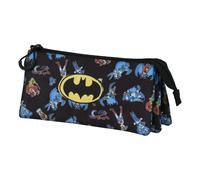 Looney Tunes Batman Tunes FAN Triple Pencil Case 2.0, Black
