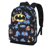 Looney Tunes Batman Tunes-Mochila HS FAN 2.0, Negro, 30 x 41 cm, Capacidad 22 L