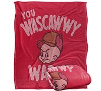 LOONEY TUNES Blanket, 152 x 127 cm The Wascally Wabbit Silky Touch Super Soft Throw Blanket