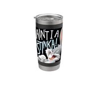 Looney Tunes Bugs Bunny Ain't I a Stinka! Vaso térmico de acero inoxidable de doble pared