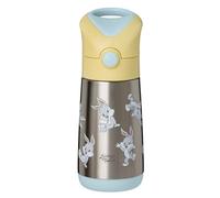 Looney Tunes by b.box - Botella de agua aislada de 12 onzas para niños: mantiene las bebidas frías hasta 8 horas, calientes hasta 6 horas. Botella de acero inoxidable de triple pared para niños con
