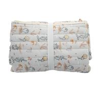 Looney Tunes - Cambiador Portátil para Bebé y Niño 70×50 cm - Bolsillos con Cremallera Integrados - Zona de Toalla Suave, Impermeable - Colchoneta de Cambio de Viaje, para Carrito
