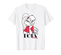 Looney Tunes Camiseta de tirantes Lola Bunny Niños Unisex Pequeño Manga corta Blanca Dibujos animados Classic Tank Top