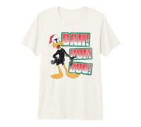 Looney Tunes Daffy Duck Bah Humbug Camiseta Premium