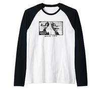 Looney Tunes Daffy Duck Mental Case Camiseta Manga Raglan