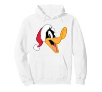 Looney Tunes Daffy Duck Santa Hat Sudadera con Capucha
