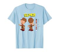 Looney Tunes Elmer Fudd Retro Color Code Camiseta