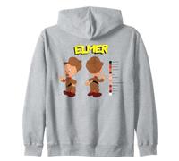 Looney Tunes Elmer Fudd Retro Color Code Sudadera con Capucha