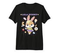 Looney Tunes Gokko Lola Bunny Treat Grid Camiseta Premium