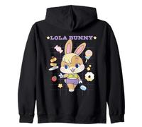 Looney Tunes Gokko Lola Bunny Treat Grid Sudadera con Capucha