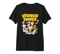 Looney Tunes Group Under Logo Camiseta Premium
