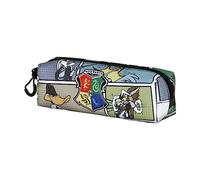 Looney Tunes Harry Comic-Estuche Portatodo Cuadrado FAN 2.0, Multicolor, 21 x 8 cm