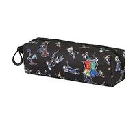 Looney Tunes Harry Tunes-Estuche Portatodo Cuadrado FAN 2.0, Negro, 21 x 8 cm