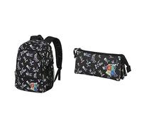 Looney Tunes Harry Tunes Mochila Fight + Portatodo Triple FAN 2.0