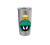 Looney Tunes Marvin Face Vaso térmico de acero inoxidable de doble pared