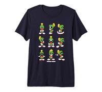 Looney Tunes Marvin The Martian Character Poses Camiseta Premium